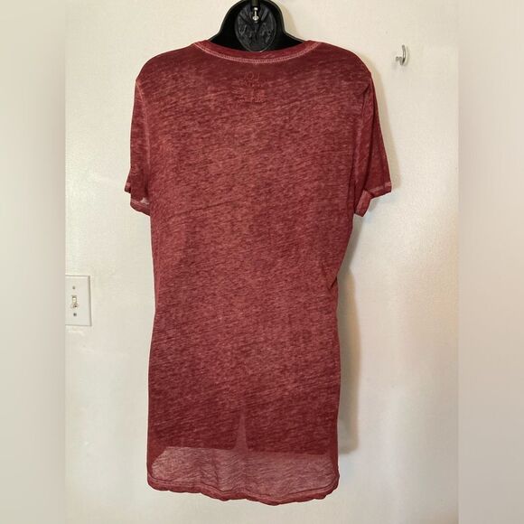 Lol Vintage red semi sheer sun/moon T-shirt - Picture 4 of 5